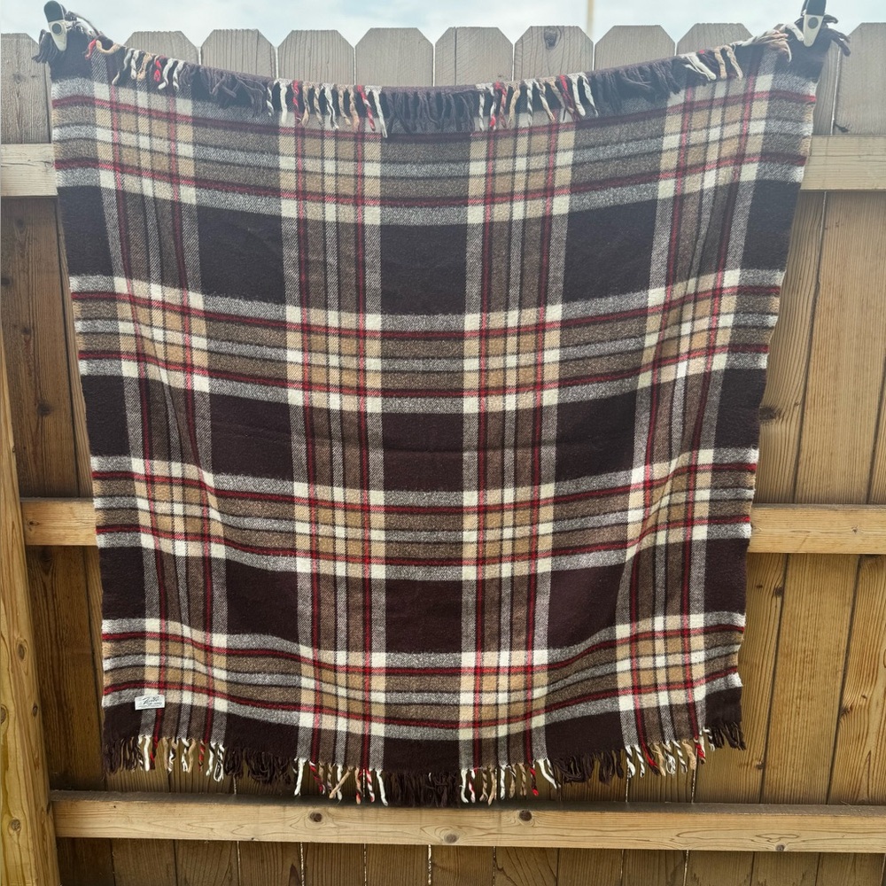 Plaid‎ Wool Blanket